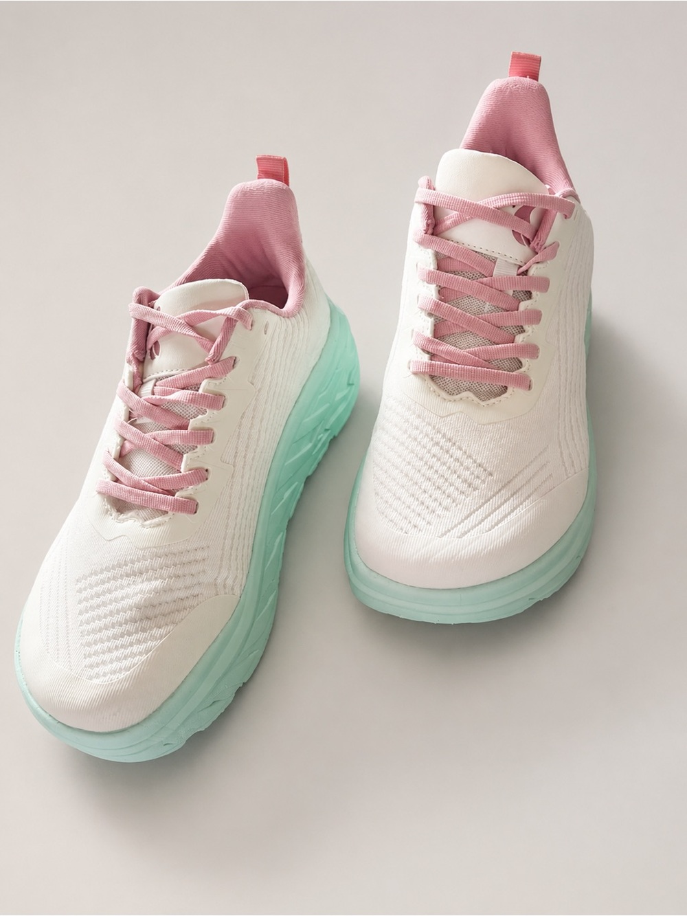 OrthoComfoot Women’s Wide Diabetic Walking Shoes US 7 EU 38.5 Pink White New